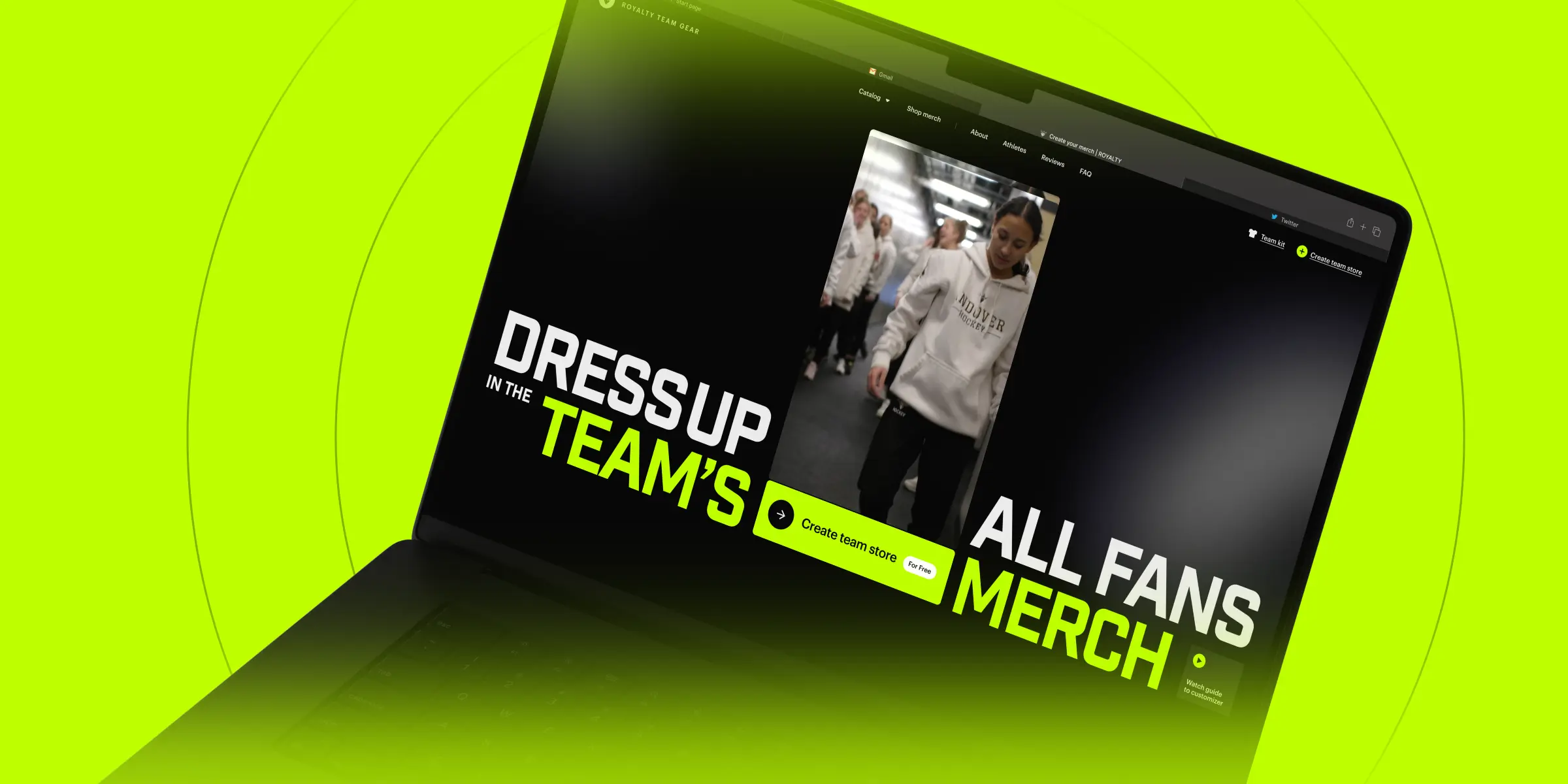 Sportswear e-commerce platform overview