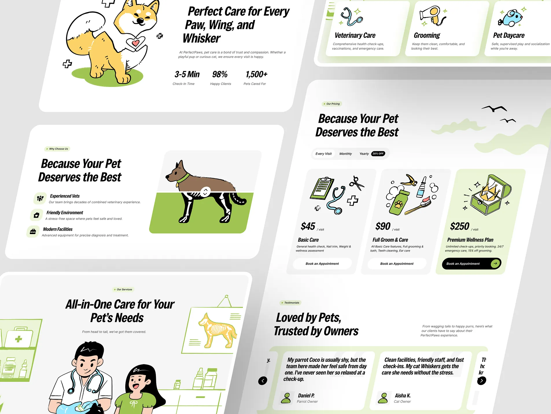 PurfectPaw brand identity and design system